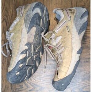 Womens Keen Targhee II Mid Brown Leather Waterproof Hiking Boots Size 9